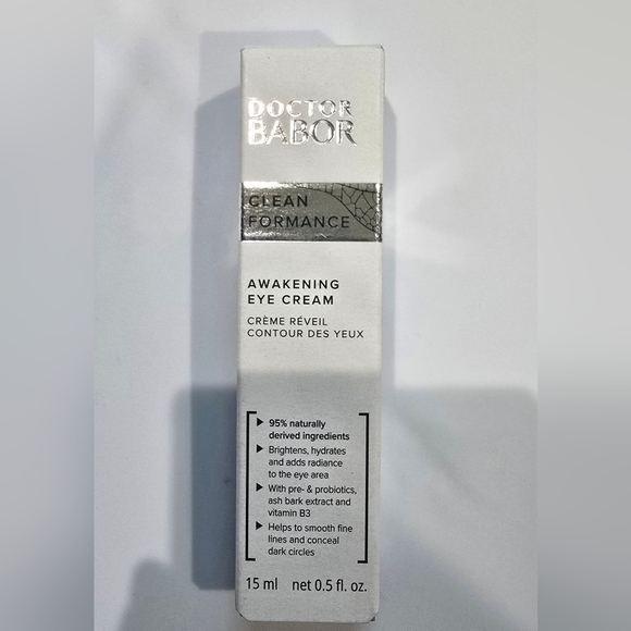 Doctor Babor Clean Formance Awakening Eye Cream 0.5oz New In Box $45 MSRP - Picture 3 of 7
